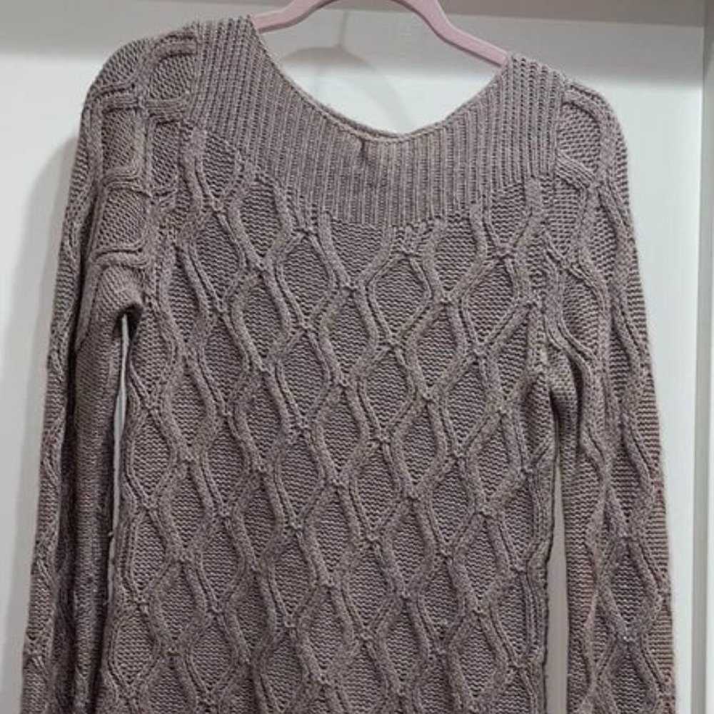 ANN TAYLOR LOFT Chocolate Brown Sweater